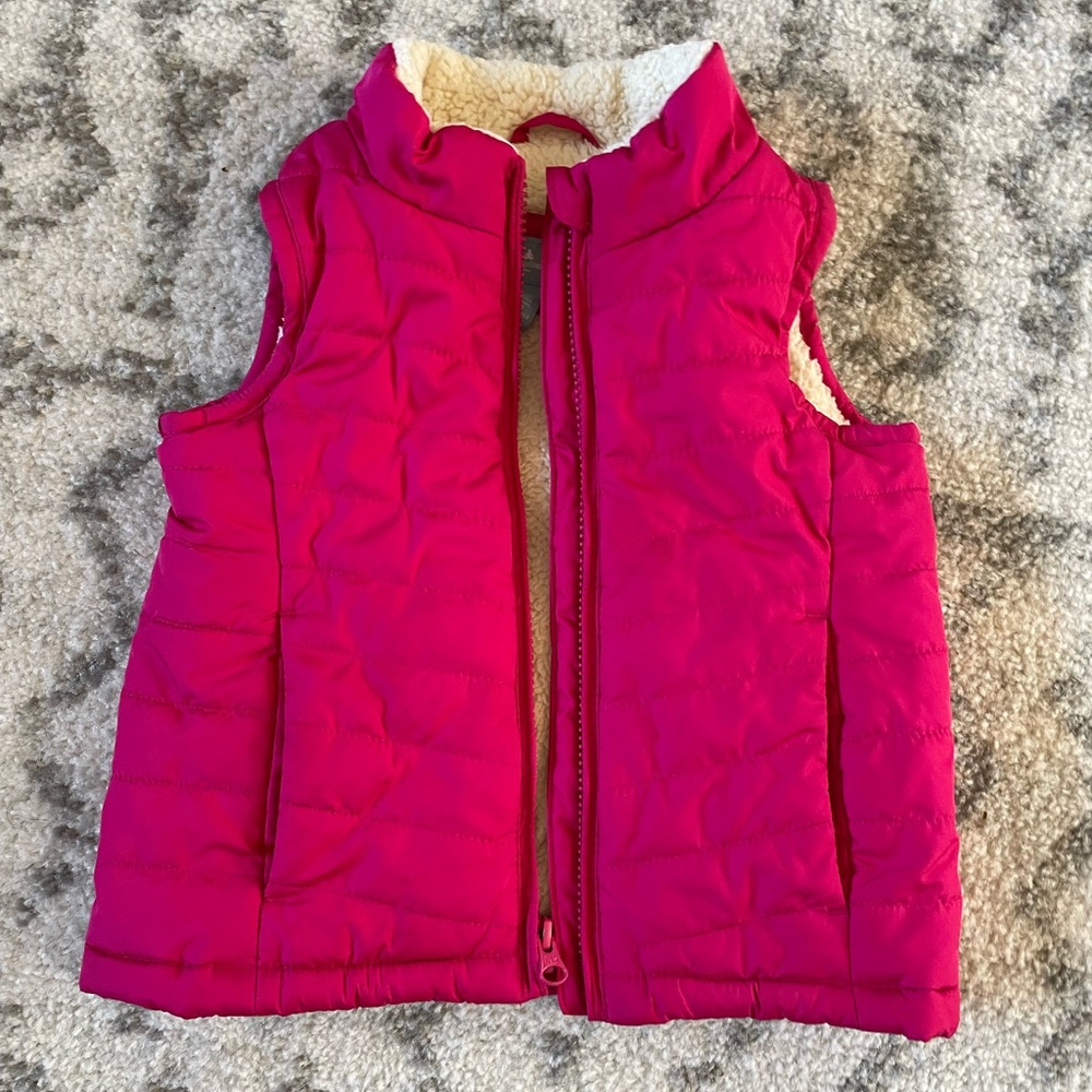 Gap toddler Sherpa vest